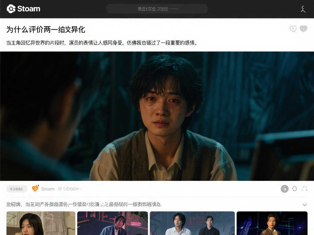 Steam新作《异世界归来错爱记》真人影游上线，评价两极分化