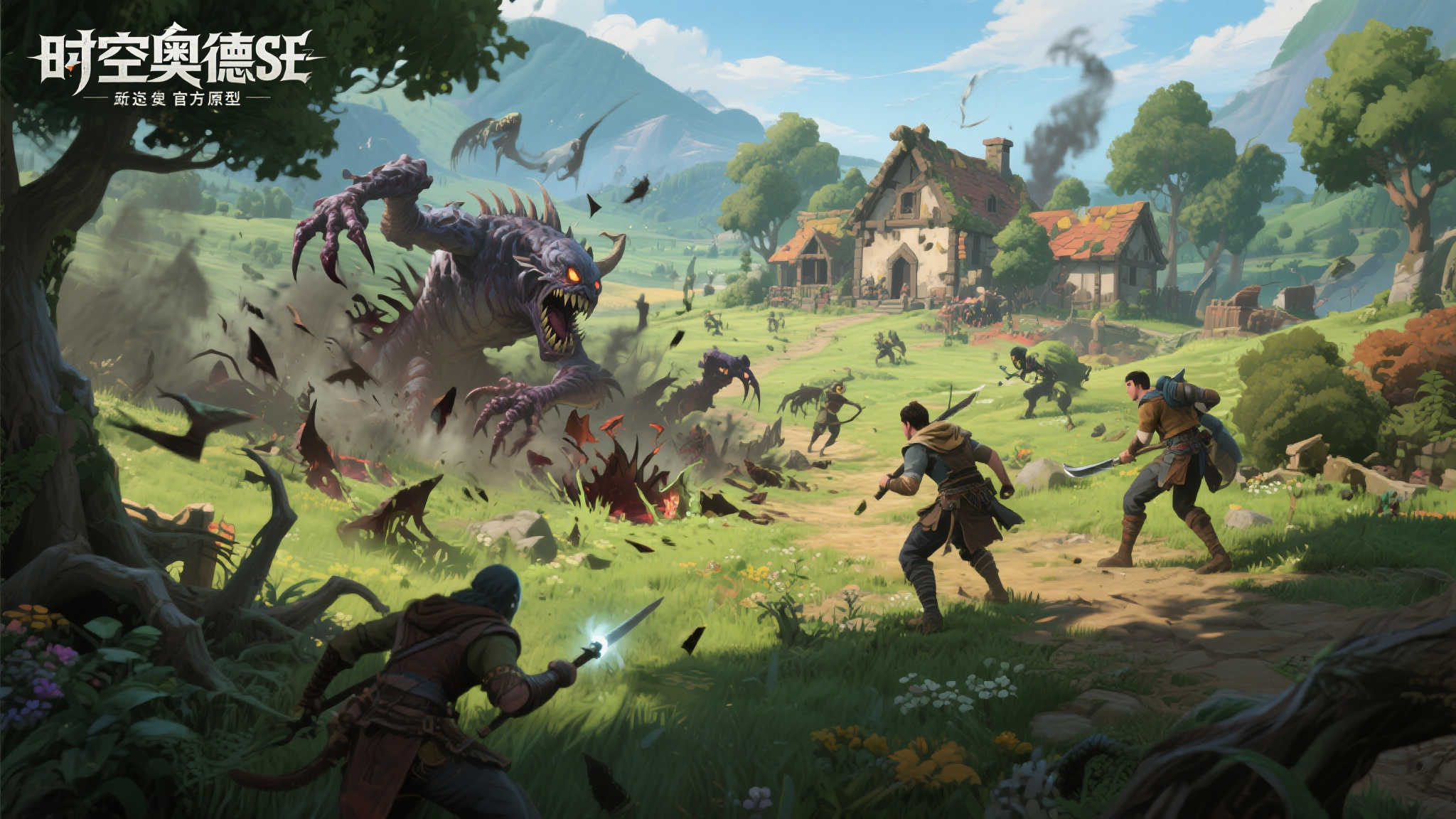 虚幻5打造开放世界MMO《时空奥德赛》6月Steam全球首测