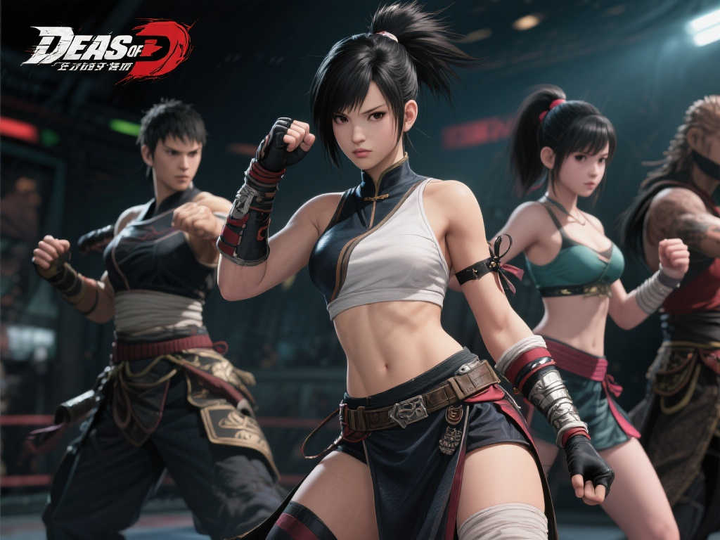 《死或生》新作震撼上市！官方公开六位主角魅惑插画